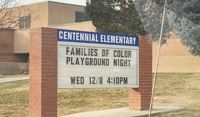 Colorado Elementary School Promotes ‘Families of Color Playground Night’