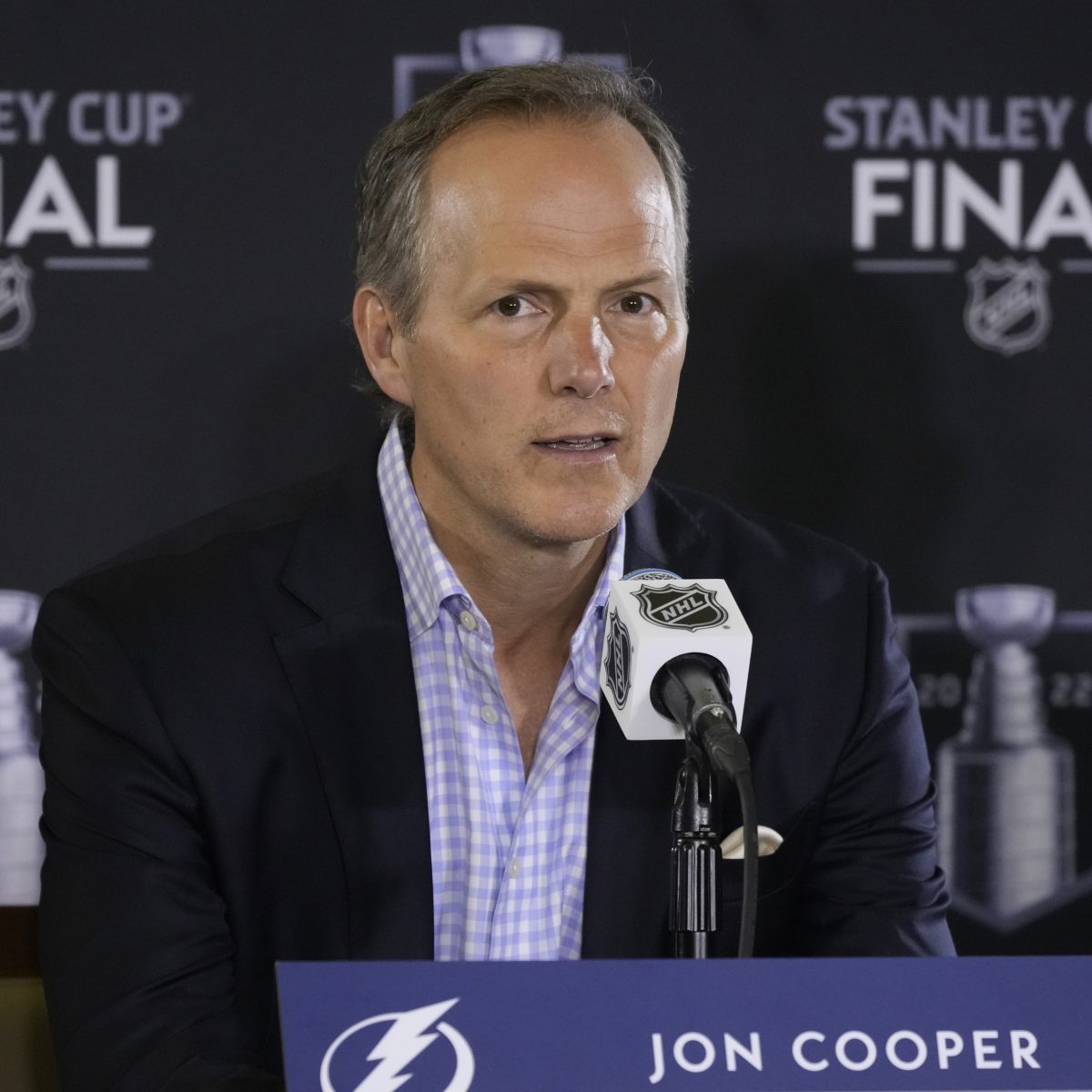 Lightning’s Jon Cooper Says ‘the Right Team Won’ After Game 1 Loss vs. Avalanche